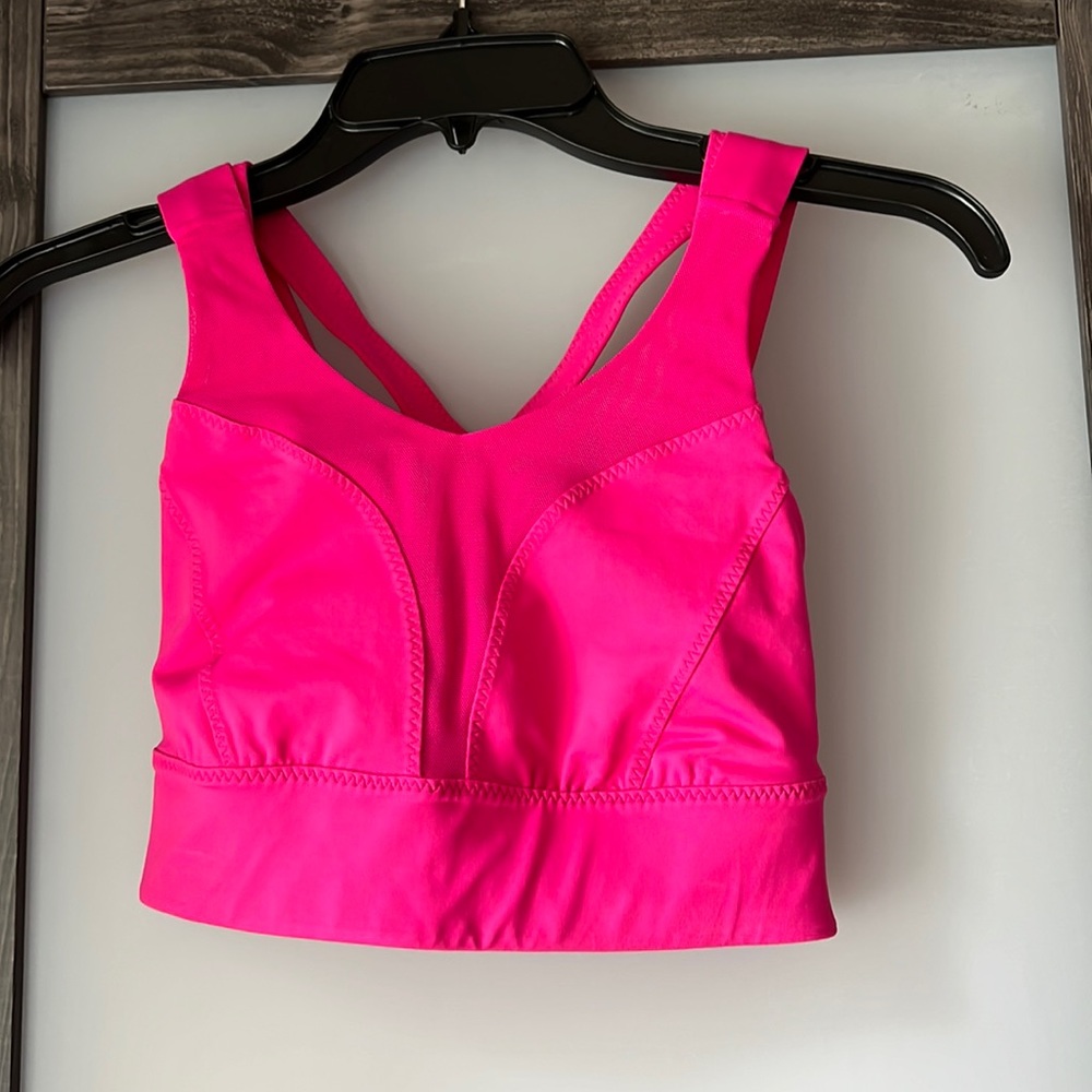 Hot Pink LuluLemon Sports Bra